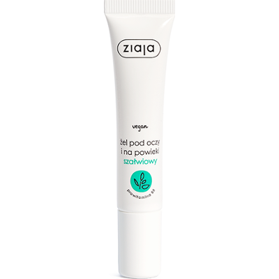żel pod oczy i na powieki szałwiowy Ziaja