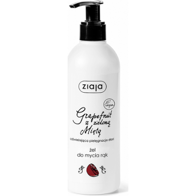 żel do mycia rąk grapefruit z zieloną miętą Ziaja