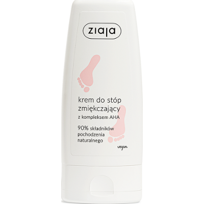 krem do stóp zmiękczający z kompleksem AHA Ziaja