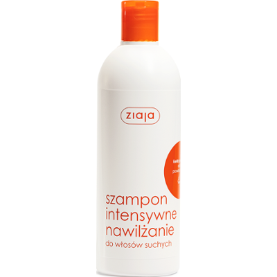 szampon intensywne nawilżanie do włosów suchych Ziaja