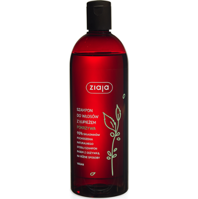 szampon do włosów z łupieżem pokrzywa Ziaja