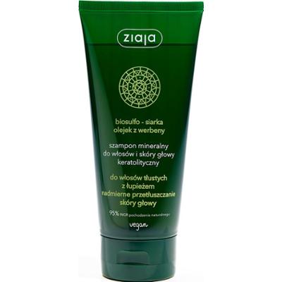 szampon mineralny do włosów i skóry głowy keratolityczny Ziaja