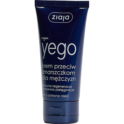 krem przeciw zmarszczkom dla mężczyzn SPF 6 ochrona niska Ziaja