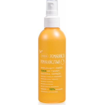 nawilżający i świeży tonik do twarzy Ziaja
