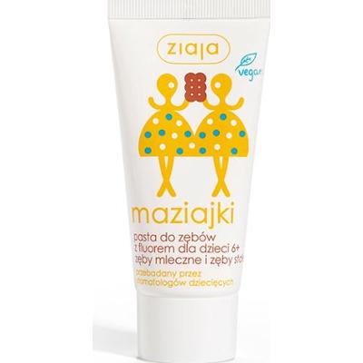 pasta do zębów z fluorem dla dzieci 6+ zęby mleczne i zęby stałe Ziaja