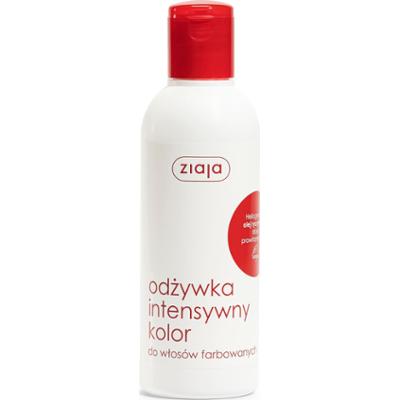 odżywka intensywny kolor do włosów farbowanych Ziaja