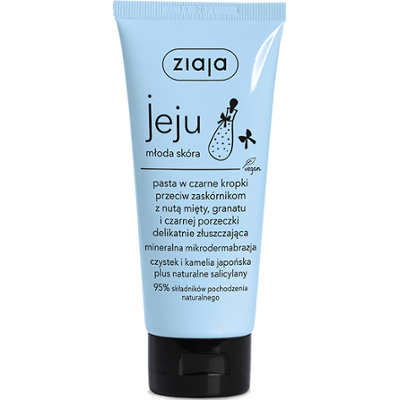 pasta w czarne kropki przeciw zaskórnikom Ziaja