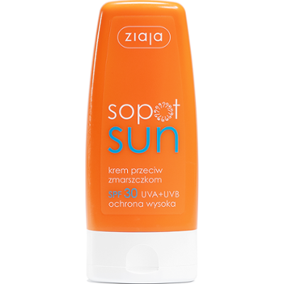 krem przeciw zmarszczkom SPF 30 UVA + UVB ochrona wysoka Ziaja