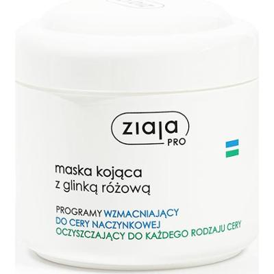 maska kojąca z glinką różową Ziaja