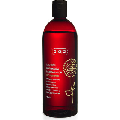 szampon do włosów farbowanych słonecznik Ziaja