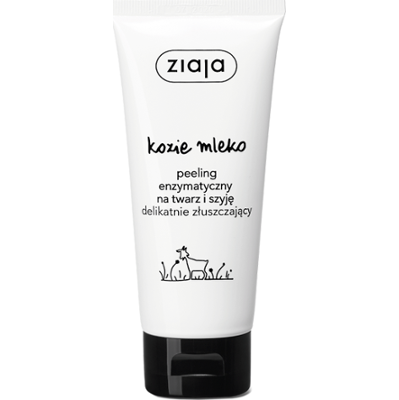 peeling enzymatyczny na twarz i szyję delikatnie złuszczający Ziaja