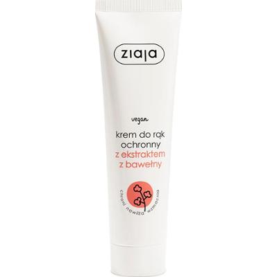 krem do rąk ochronny z ekstraktem z bawełny Ziaja