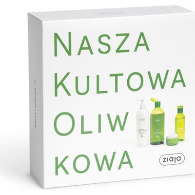 oliwkowy zestaw okolicznościowy Ziaja