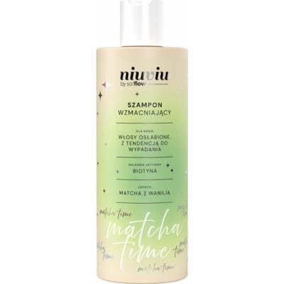 Niuviu Matcha Time Wzmacniający Szampon Do Włosów Osłabionych Biotyna 300ml
