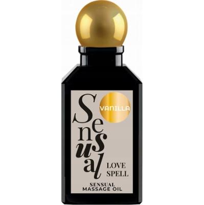 VCee Sensual Zmysłowy Olejek Do Masażu Ciała Love Spell Waniliowy 200ml Data Ważności 04.2026