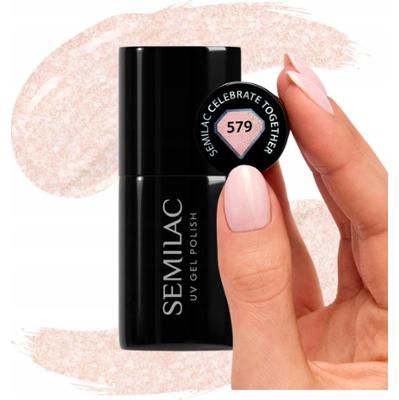 Semilac Lakier Hybrydowy Do Paznokci Celebrate Together 579 Połyskujący 7ml