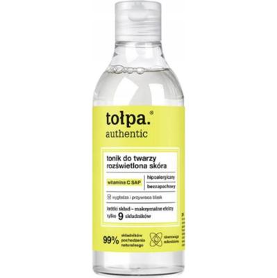 Tołpa Authentic Rozświetlający Tonik Do Twarzy z Witaminą C Wygładza 200ml
