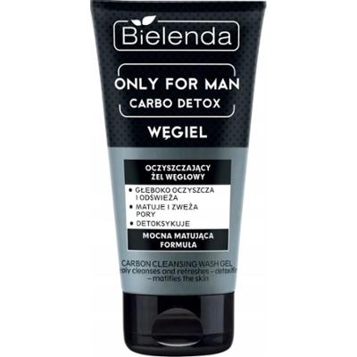 Bielenda Only For Man Carbo Detox Oczyszczający Żel Do Mycia Twarzy 150g