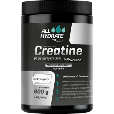 Aliness AllHydrate Monohydrat Kreatyny w Proszku Suplement Diety 600g