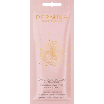 Dermika Luxury Placenta Anti Aging Maseczka Do Twarzy z Niacynamidem 10ml