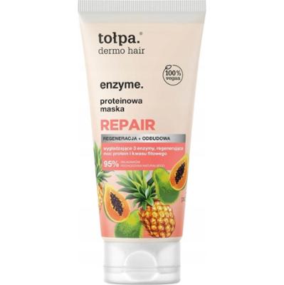 Tołpa Dermo Hair Enzyme Proteinowa Maska Do Włosów Kwas Fitowy Repair 200ml