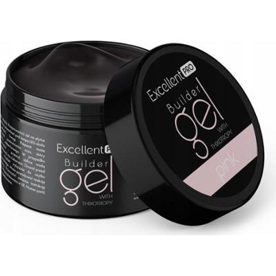 Excellent PRO Jednofazowy Budujący Żel Do Paznokci LED/UV Pink Clear 15g