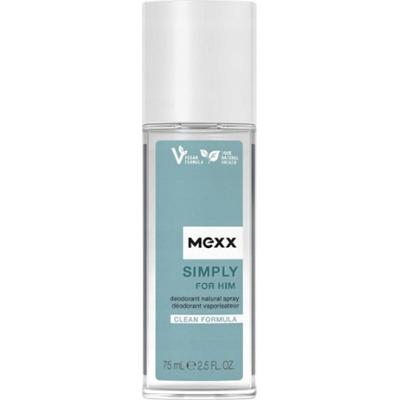 Mexx Simply For Him DNS Męski Dezodorant w Sprayu Nuty Owocowe Mięta 75ml