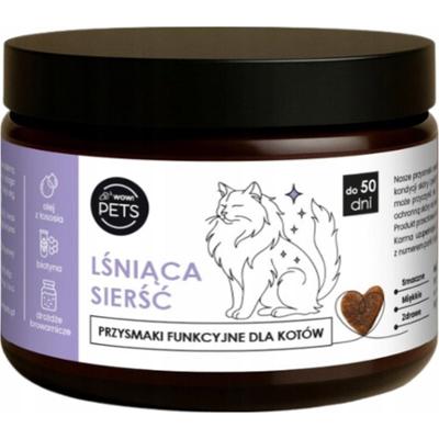 Wow Pets Przysmaki Dla Kota Suplement Lśniąca Sierść Omega 3 Smaczki 100g