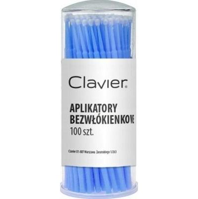 Clavier Aplikatory Bezwłókienkowe Do Rzęs Niebieskie 2,5mm x 100 Szt.