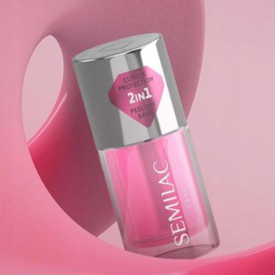 Semilac Jelly Nail Tape 2w1 Ochrona Skórek i Baza Do Paznokci Peel Off 7ml