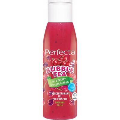 Perfecta Bubble Tea Żel Pod Prysznic Wiśnia Zielona Herbata Travel 100g