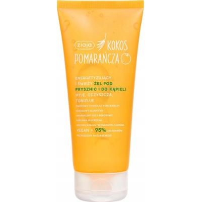 Ziaja Kokos Pomarańcza Oczyszczający Żel Pod Prysznic i Do Kąpieli 200ml