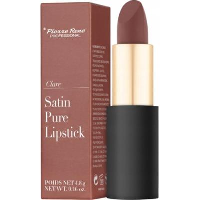 Pierre Rene Satin Pure Lipstick Pomadka Do Ust Satynowa 03 Clare 4,8g
