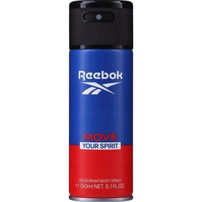 Reebok Move Your Spirit Męski Dezodorant Body Spray Energetyzujący 150ml