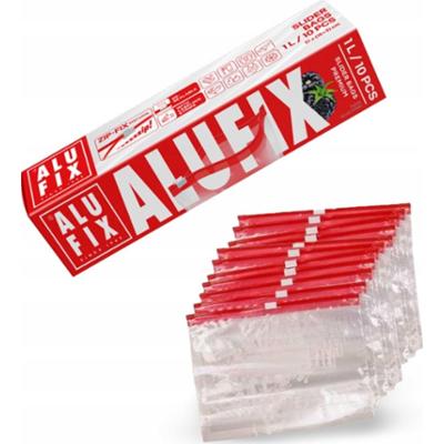 AluFix ZIP-FIX Worki Strunowe Woreczki z Suwakiem 1 L 21 × 15 cm 10 sztuk