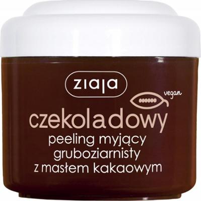 Ziaja Masło Kakaowe Gruboziarnisty Peeling Do Ciała Czekoladowy 200ml