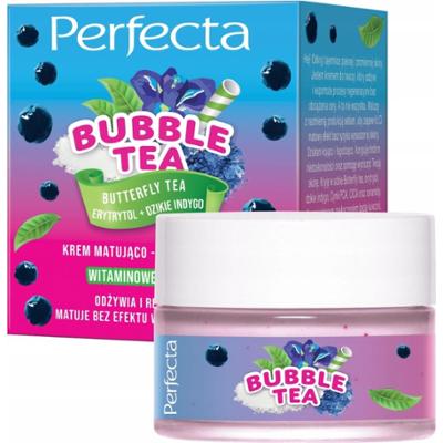 Perfecta Bubble Tea Krem Do Twarzy Matująco Regenerujący Erytrytol 50ml