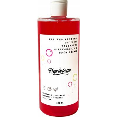 Kąpielove Aromatyczny Żel Pod Prysznic Soczysta Truskawka z Gliceryną 500ml