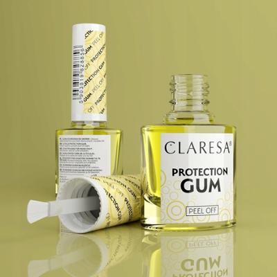 Claresa Protection Gum Peel Off Guma Ochronna Do Skórek Zapach Bananowy 5ml