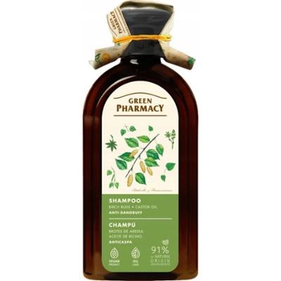 Green Pharmacy Przeciwłupieżowy Szampon Do Włosów z Olejem Rycynowym 350ml