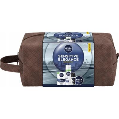 Nivea Men Sensitive Elegance Zestaw Kosmetyków Męskich + Kosmetyczka Męska