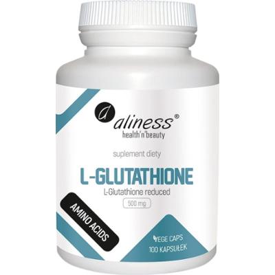 Aliness L-Glutation 500 mg Zredukowany Suplement Diety Aminokwas 100 Kaps
