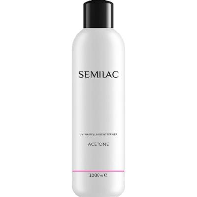 Semilac Aceton Zmywacz Do Lakieru Hybrydowego Do Usuwania Hybryd 1000ml 1L