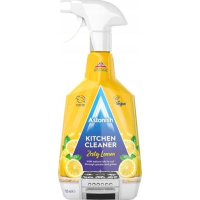 Astonish Płyn Do Czyszczenia Kuchni Blatów Kuchenki Spray Cytrynowy 750ml