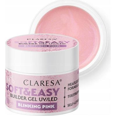 Claresa Soft Easy Budujący Żel Do Paznokci Manicure Blinking Pink 90g