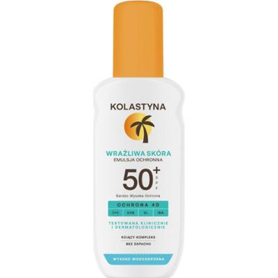 Kolastyna Wodoodporna Emulsja Do Opalania Skóra Wrażliwa Spray SPF 50 150ml