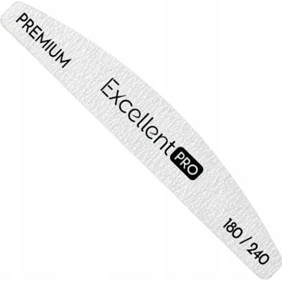 Excellent PRO Premium Pilnik Do Paznokci Łódka Uniwersalny 180/240 10 szt