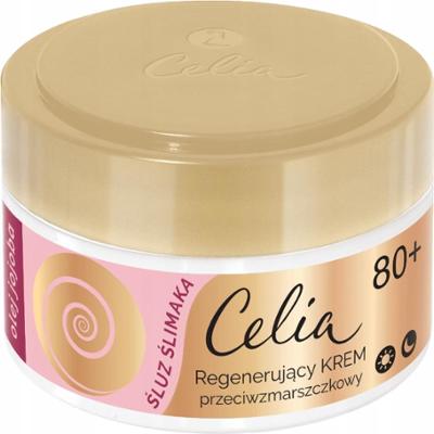 Celia Śluz Ślimaka Przeciwzmarszczkowy Krem Do Twarzy Regenerujący 80+ 50ml