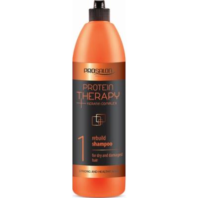 Prosalon Szampon Odbudowujący Włosy Suche Keratyna Proteiny 1000ml 1L