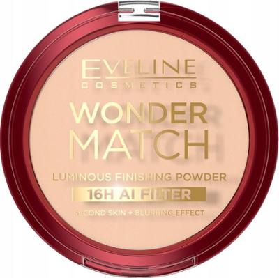 Eveline Wonder Match Luminous 16H Satynowy Puder Do Twarzy Wygładzający 7g